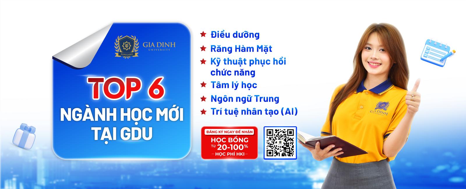 Học bổng Đại học Gia Định chắp cánh ước mơ sinh viên
