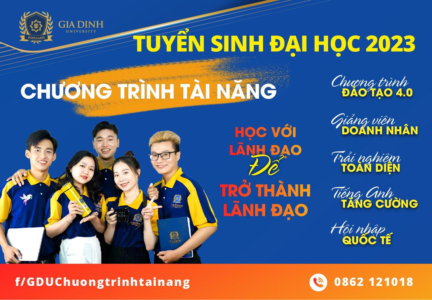 Học phí chương trình tiếng Anh GDU chương trình cử nhân