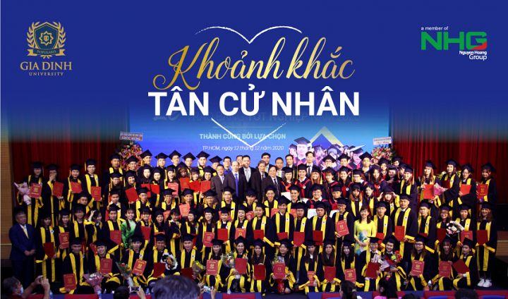 Sinh viên GDU tốt nghiệp: Thành công và tự tin trên con đường sự nghiệp