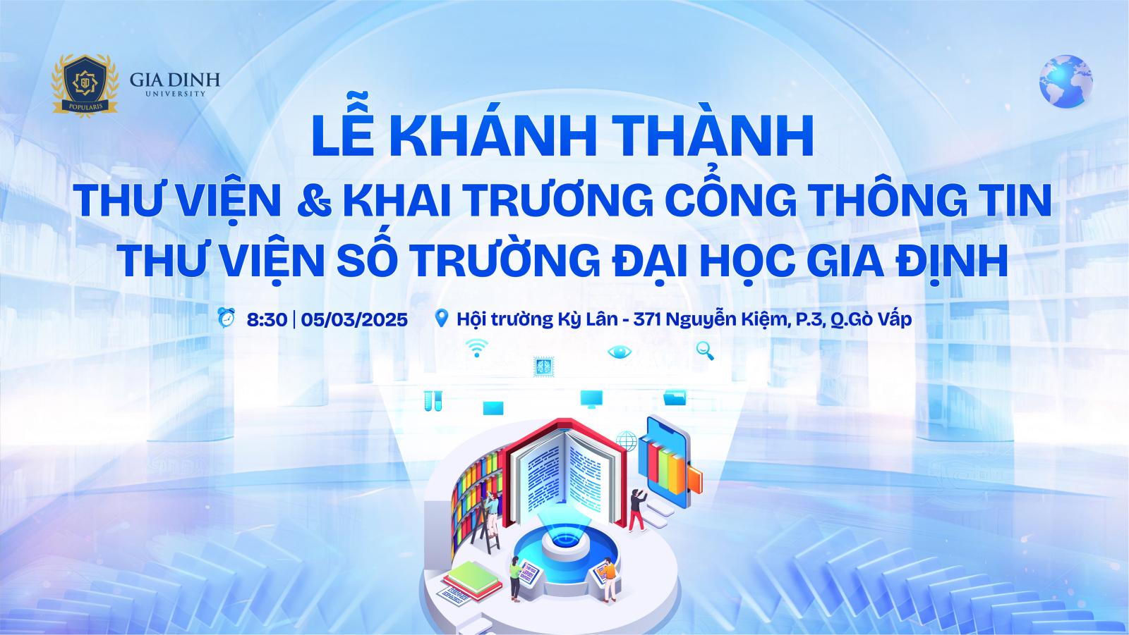 Sinh viên Luật GDU học tập hiệu quả trong thư viện