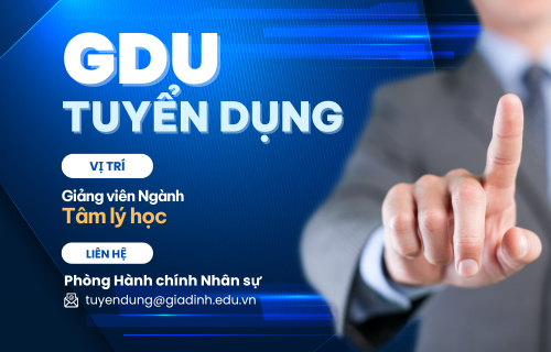 Sinh viên tâm lý học GDU