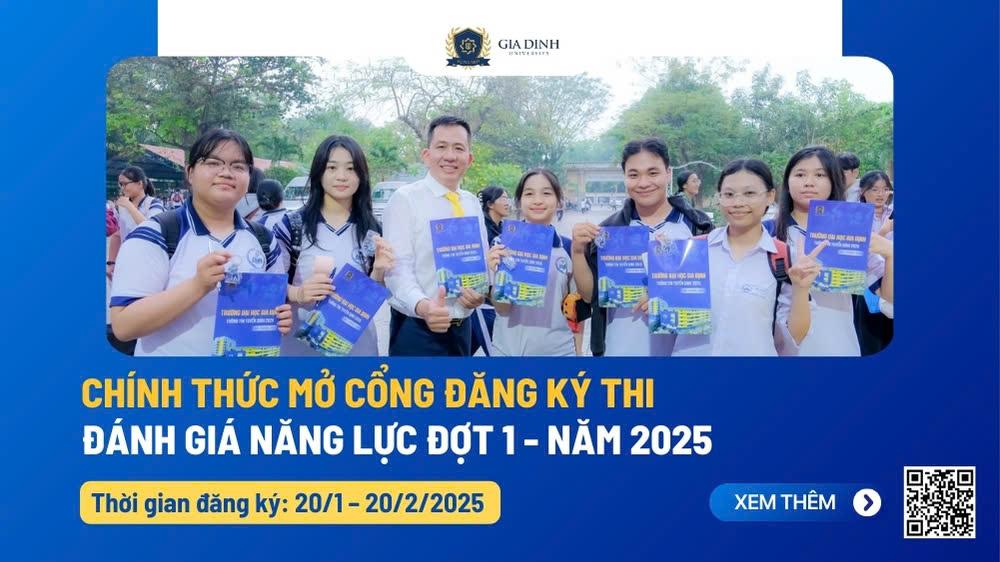 Sinh viên tham gia kỳ thi đánh giá năng lực để xét tuyển đại học